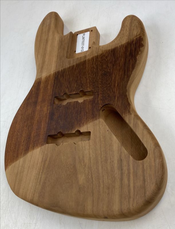 Body Paulownia, 1-tlg. Jazz Bass Schoko, Einzelstück #012